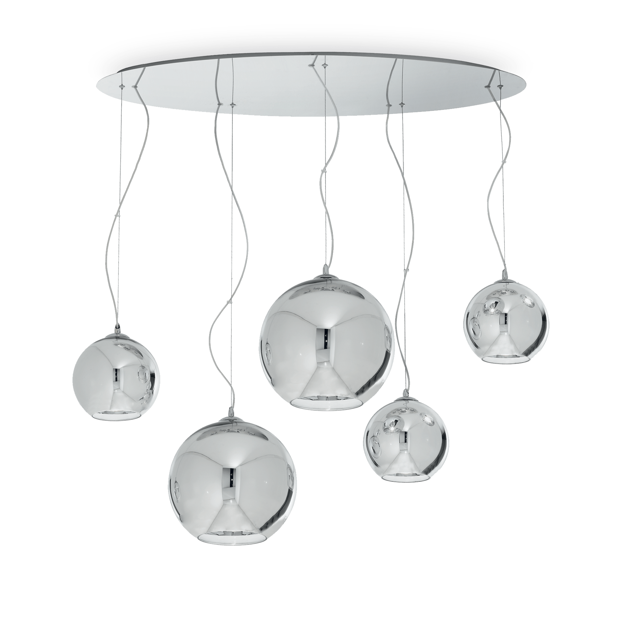 IDEAL LUX DISCOVERY CROMO SP5