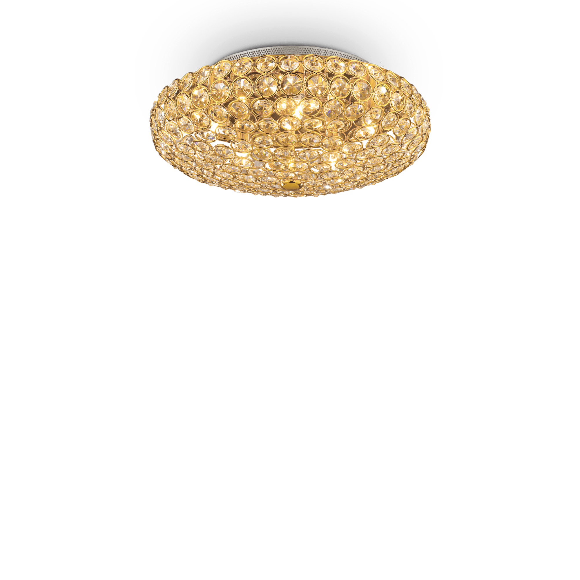 ПЛАФОН IDEAL LUX 073187 KING PL5 GOLD