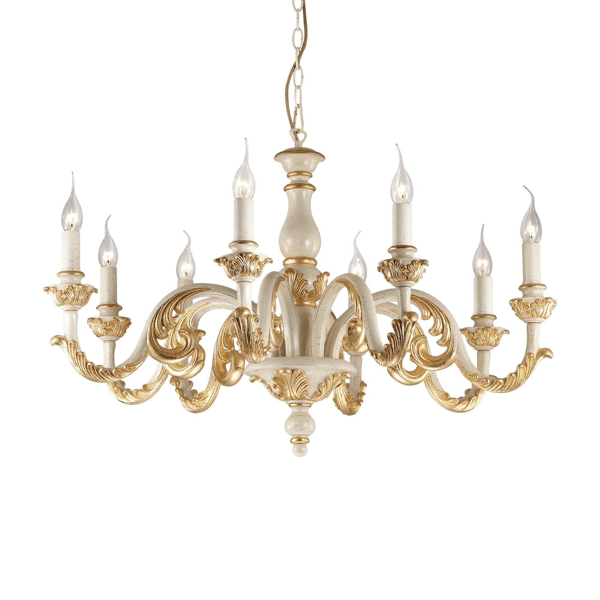 ПОЛИЛЕЙ IDEAL LUX 075341 GIGLIO SP8 ORO