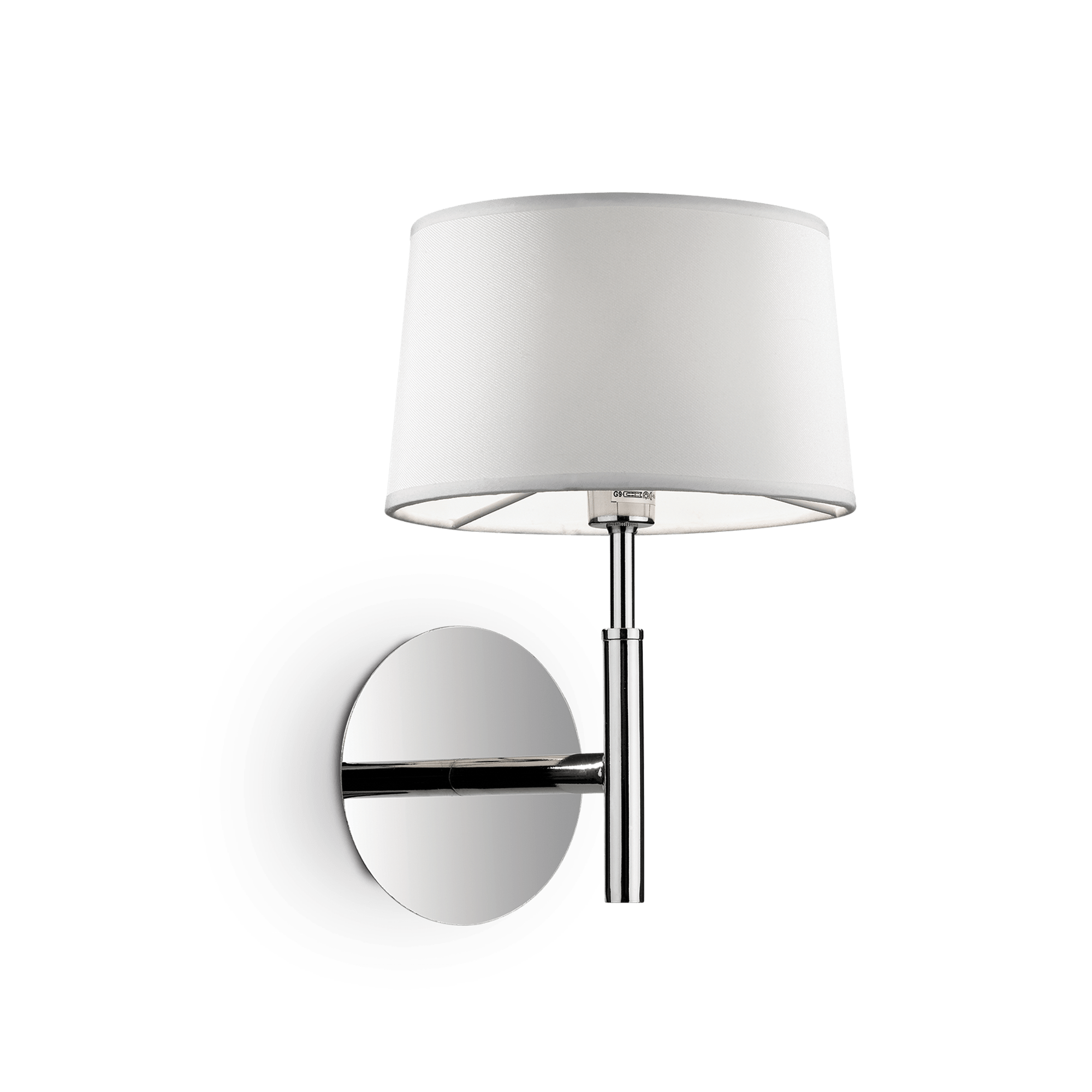 АПЛИК IDEAL LUX 075471 HILTON AP1 WHITE