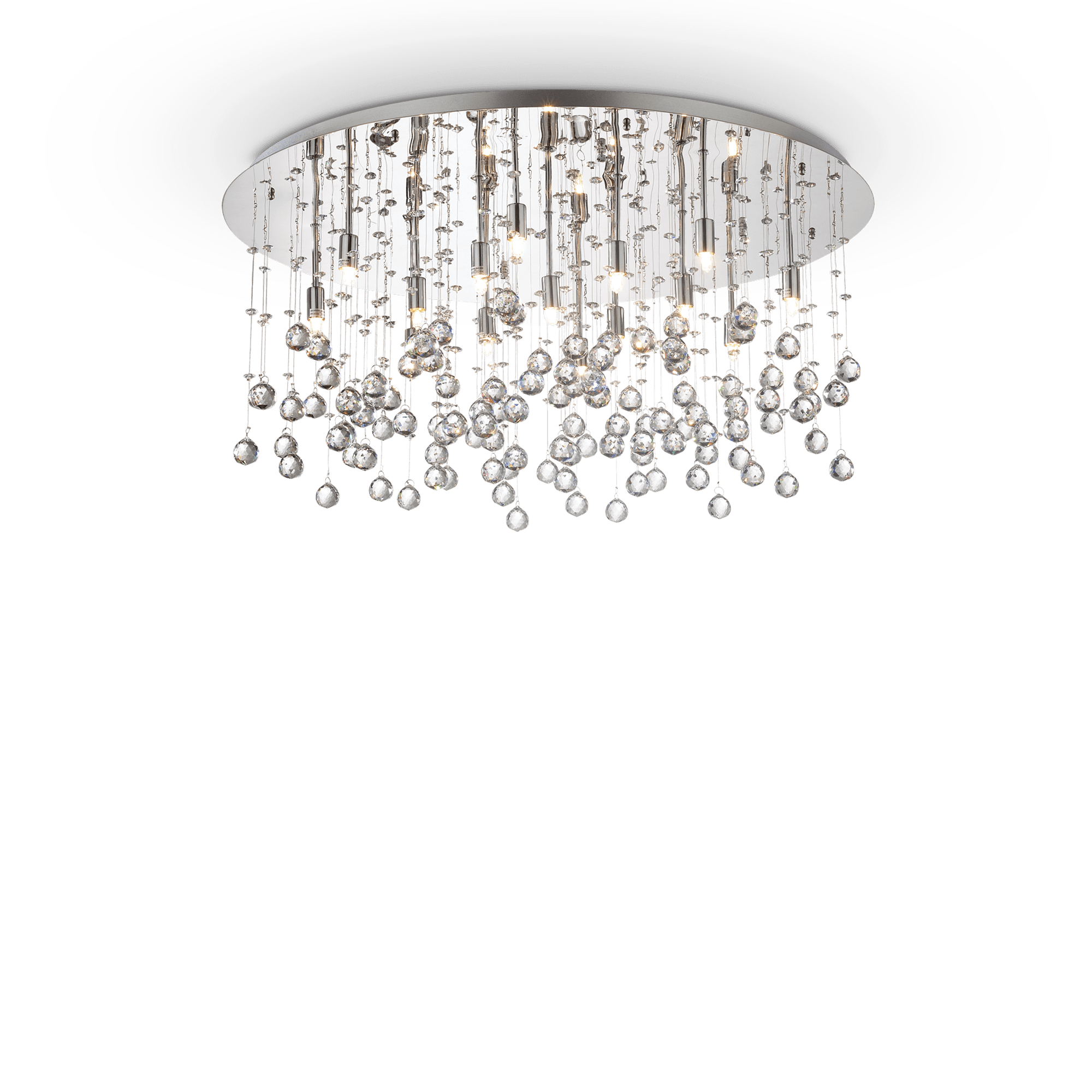 ПЛАФОН IDEAL LUX 077819 MOONLIGHT PL15 CHROME