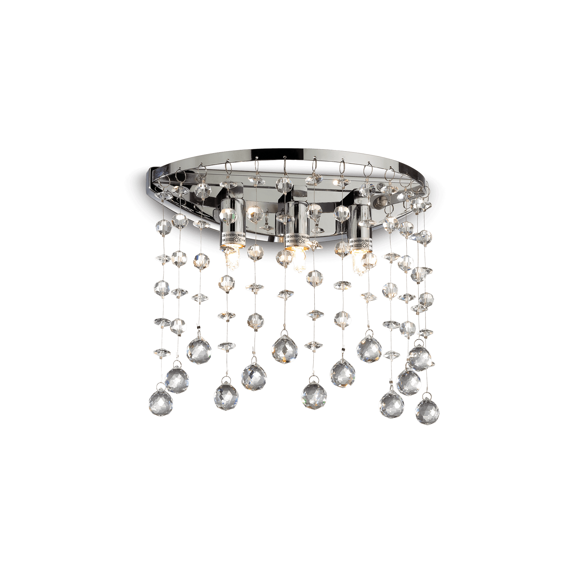 IDEAL LUX MOONLIGHT AP3 CROMO