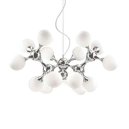ПЕНДЕЛ IDEAL LUX 082073 NODI WHITE SP15