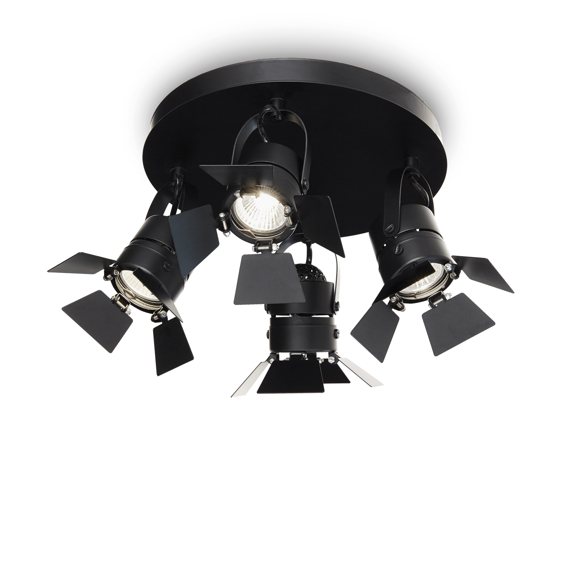 СПОТ IDEAL LUX 095707 CIAK PL4 BLACK