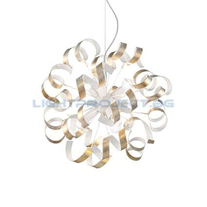 ПЕНДЕЛ IDEAL LUX 101606 VORTEX SP6 GOLD