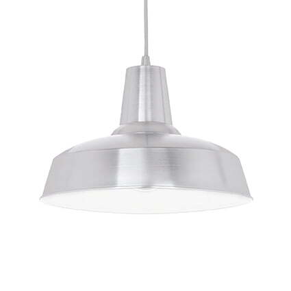 ПЕНДЕЛ IDEAL LUX 102054 MOBY SP1 ALUMINIUM
