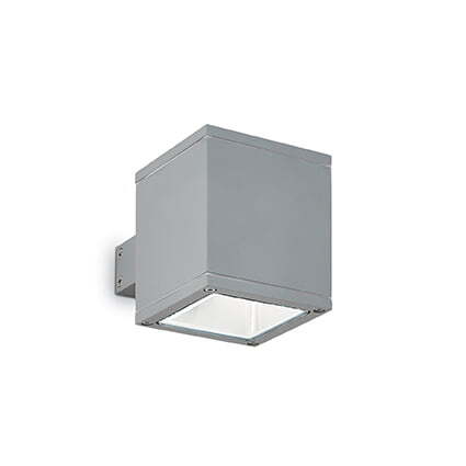 ФАСАДЕН АПЛИК IDEAL LUX 118666 SNIF AP1 SQUARE GREY