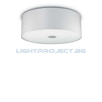 ПЛАФОН IDEAL LUX 122205 WOODY PL5 WHITE