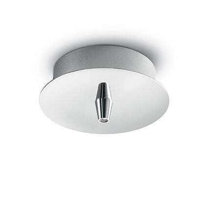 IDEAL LUX ROSONE METALLO 1 LUCE CROMO