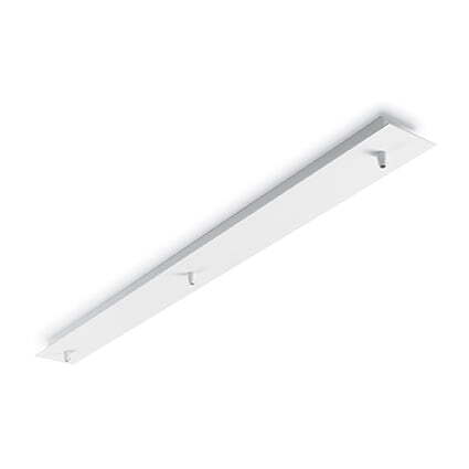 IDEAL LUX ROSONE METALLO 3 LUCI BIANCO