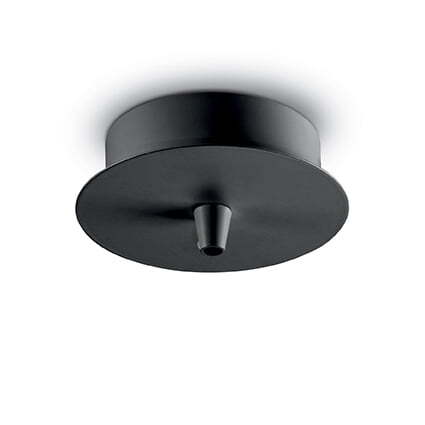 IDEAL LUX ROSONE METALLO 1 LUCE NERO