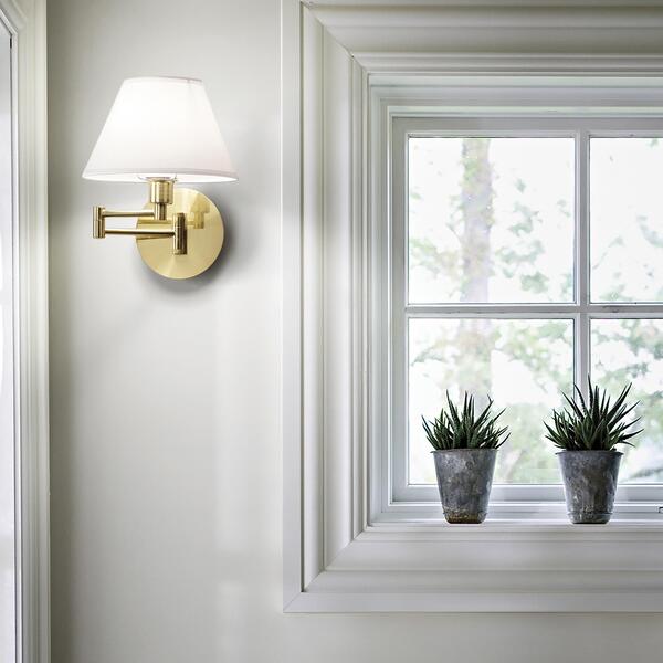 IDEAL LUX BEVERLY AP1 OTTONE SATINATO