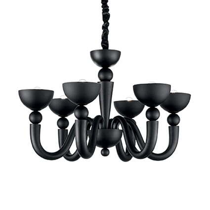 ПОЛИЛЕЙ IDEAL LUX 140339 BON BON SP6 BLACK