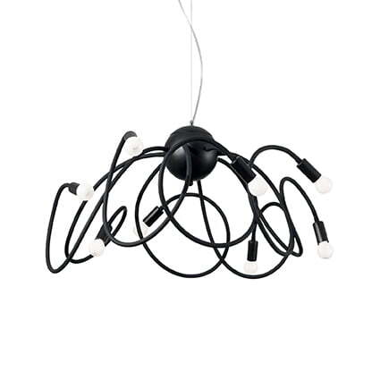 IDEAL LUX MULTIFLEX SP8 NERO