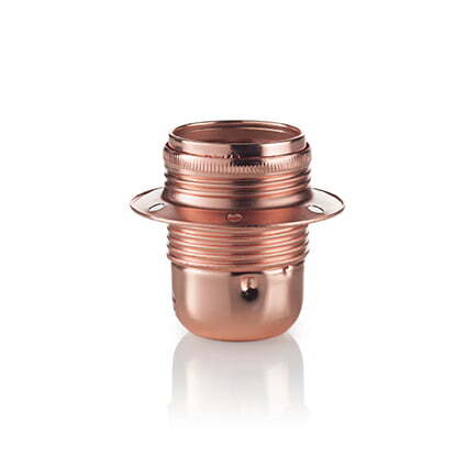 IDEAL LUX PORTALAMPADA E27 METALLO RAME