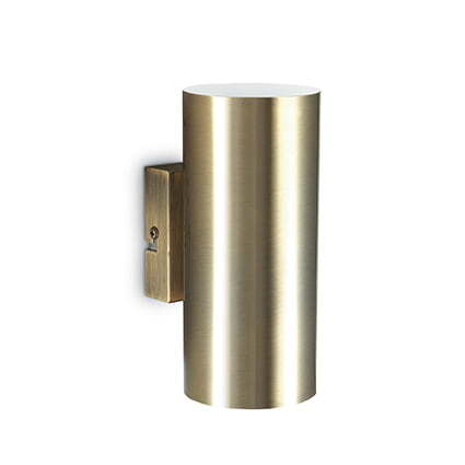 АПЛИК IDEAL LUX 164823 LOOK AP2 ANTIQUE BRASS