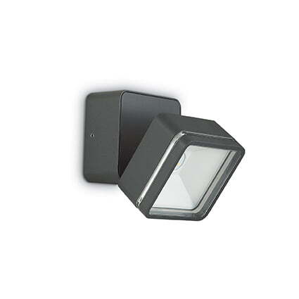IDEAL LUX OMEGA AP SQUARE ANTRACITE 4000K