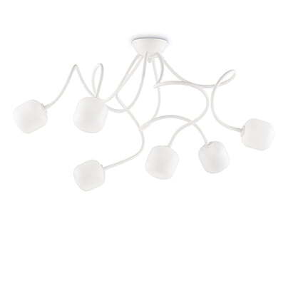 ПЛАФОН IDEAL LUX 174921 OCTOPUS PL6 WHITE