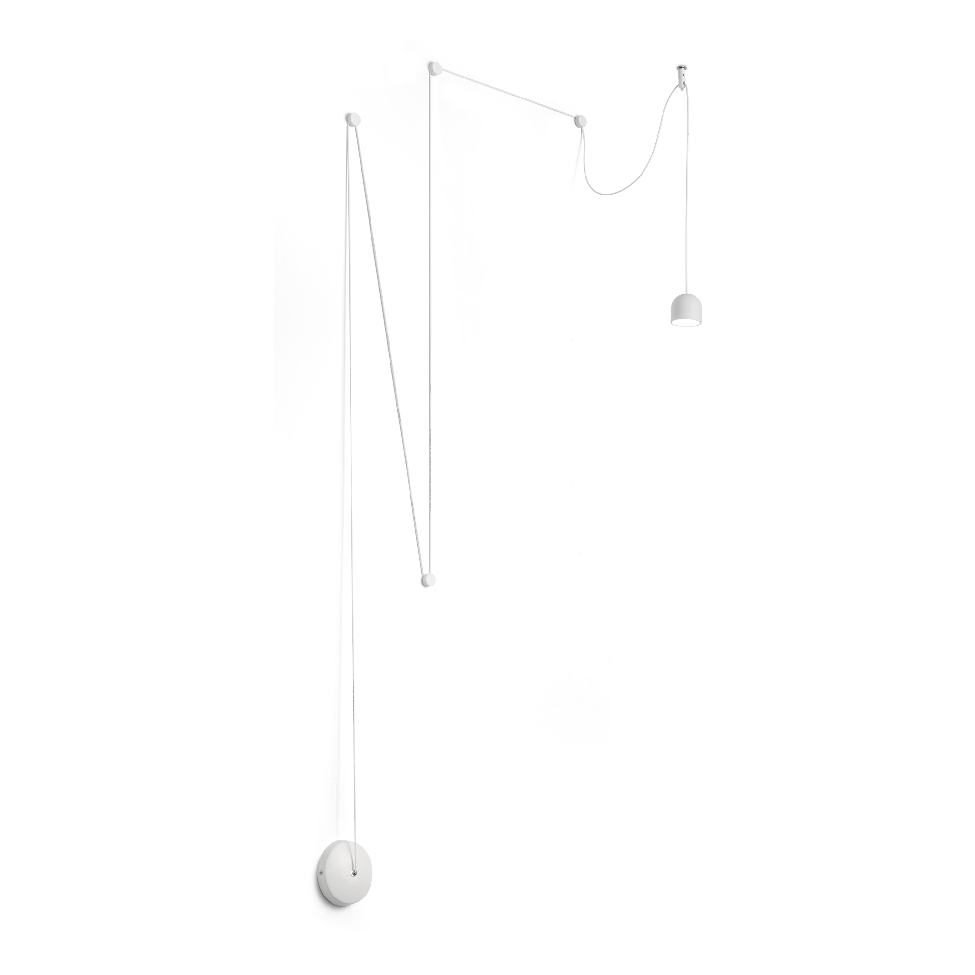 LED ПЕНДЕЛ IDEAL LUX 196794 TALL SP1 SMALL BIANCO