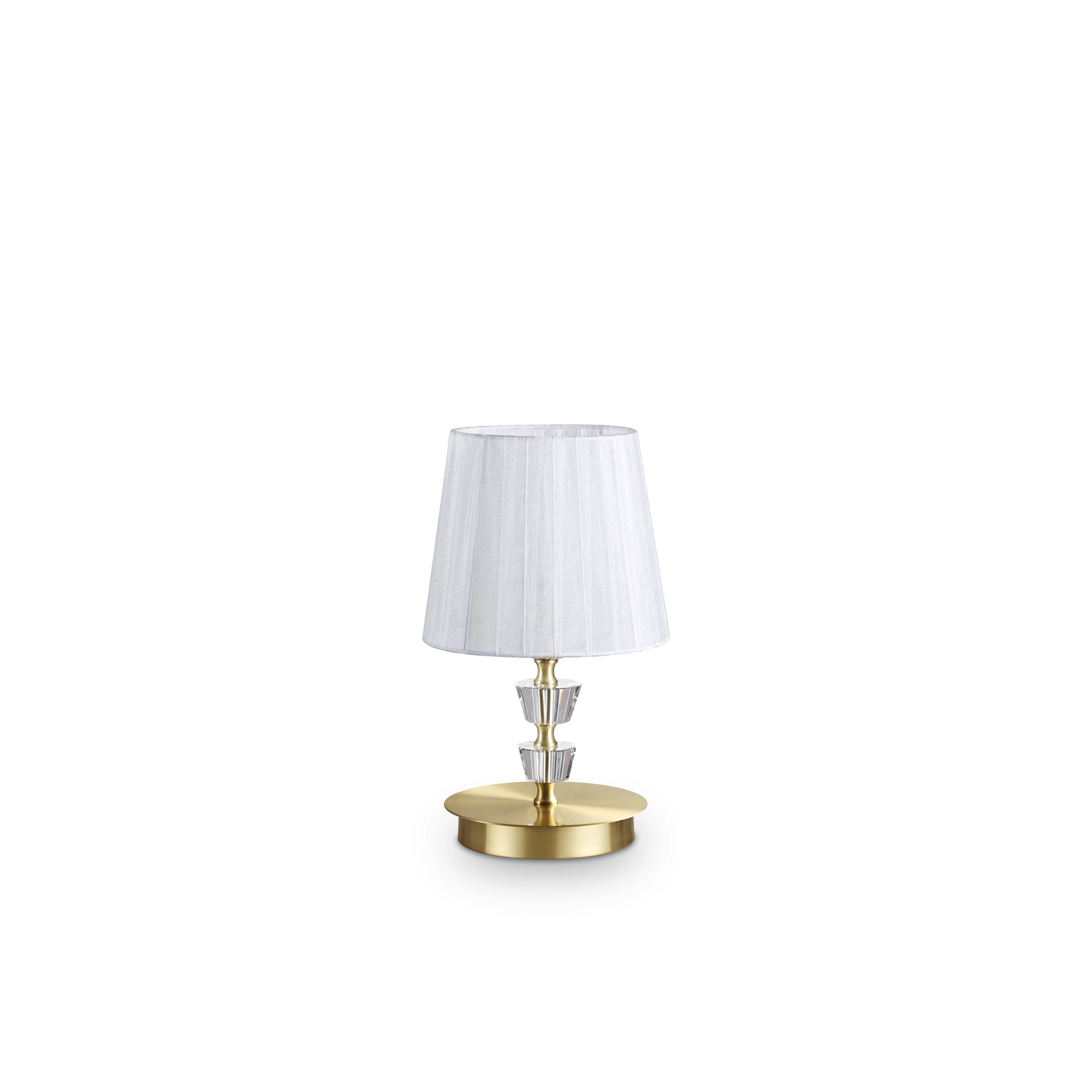 НАСТОЛНА ЛАМПА IDEAL LUX 197753 PEGASO TL1 SMALL OTTONE SATINATO