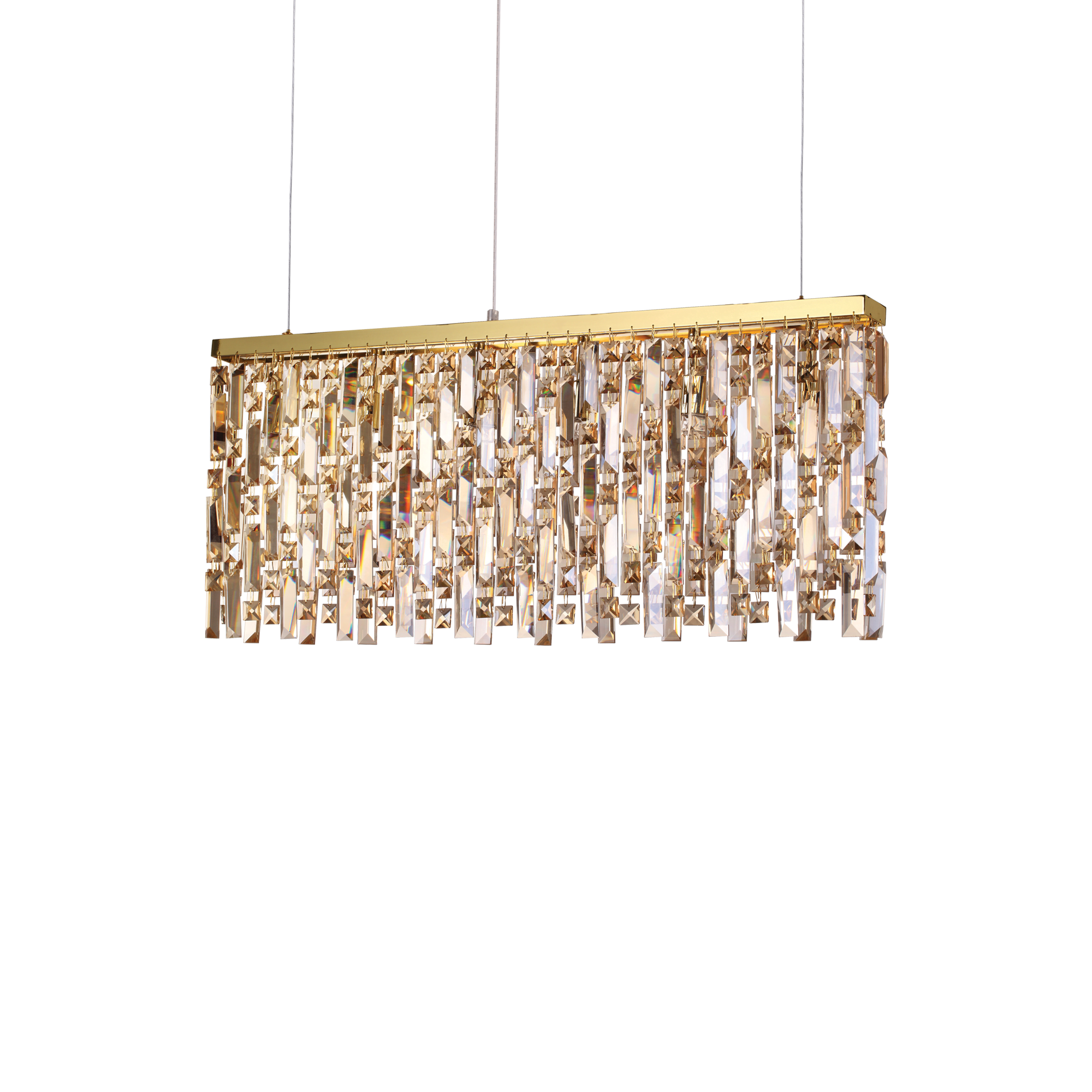 ПЕНДЕЛ IDEAL LUX 200064 ELISIR SP6 OTTONE