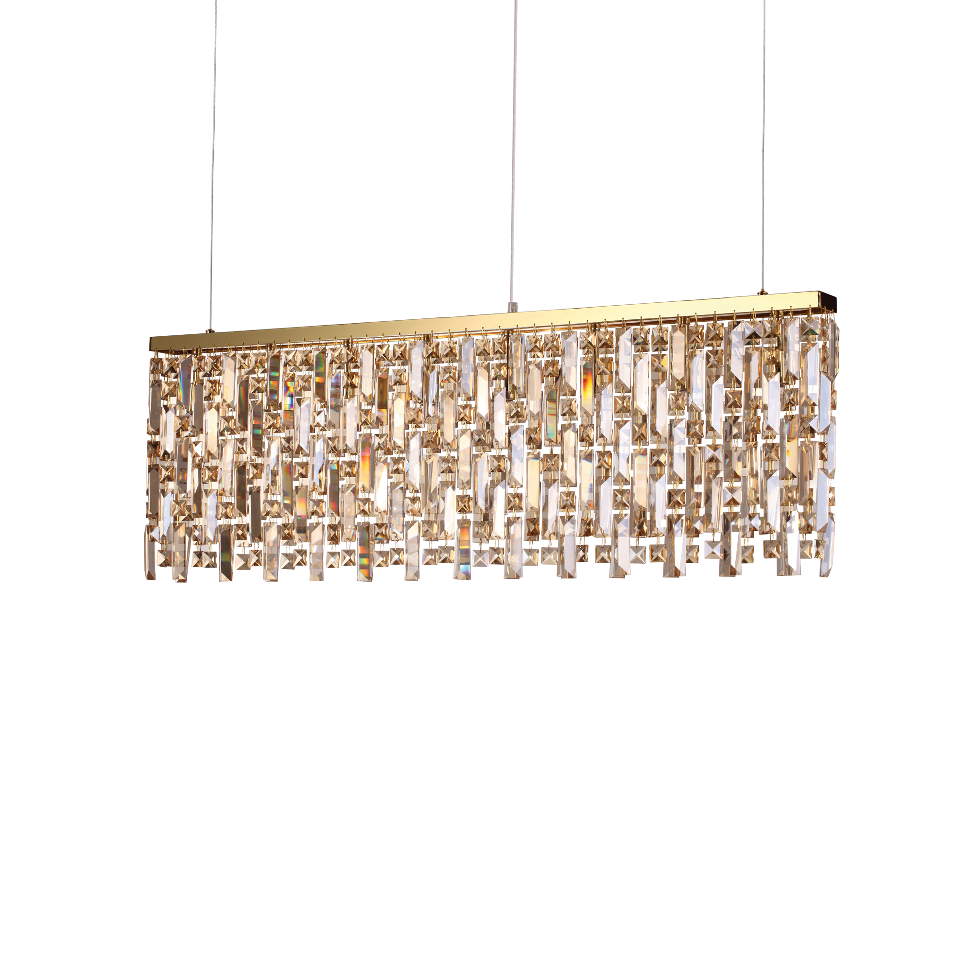 ПЕНДЕЛ IDEAL LUX 200071 ELISIR SP8 OTTONE