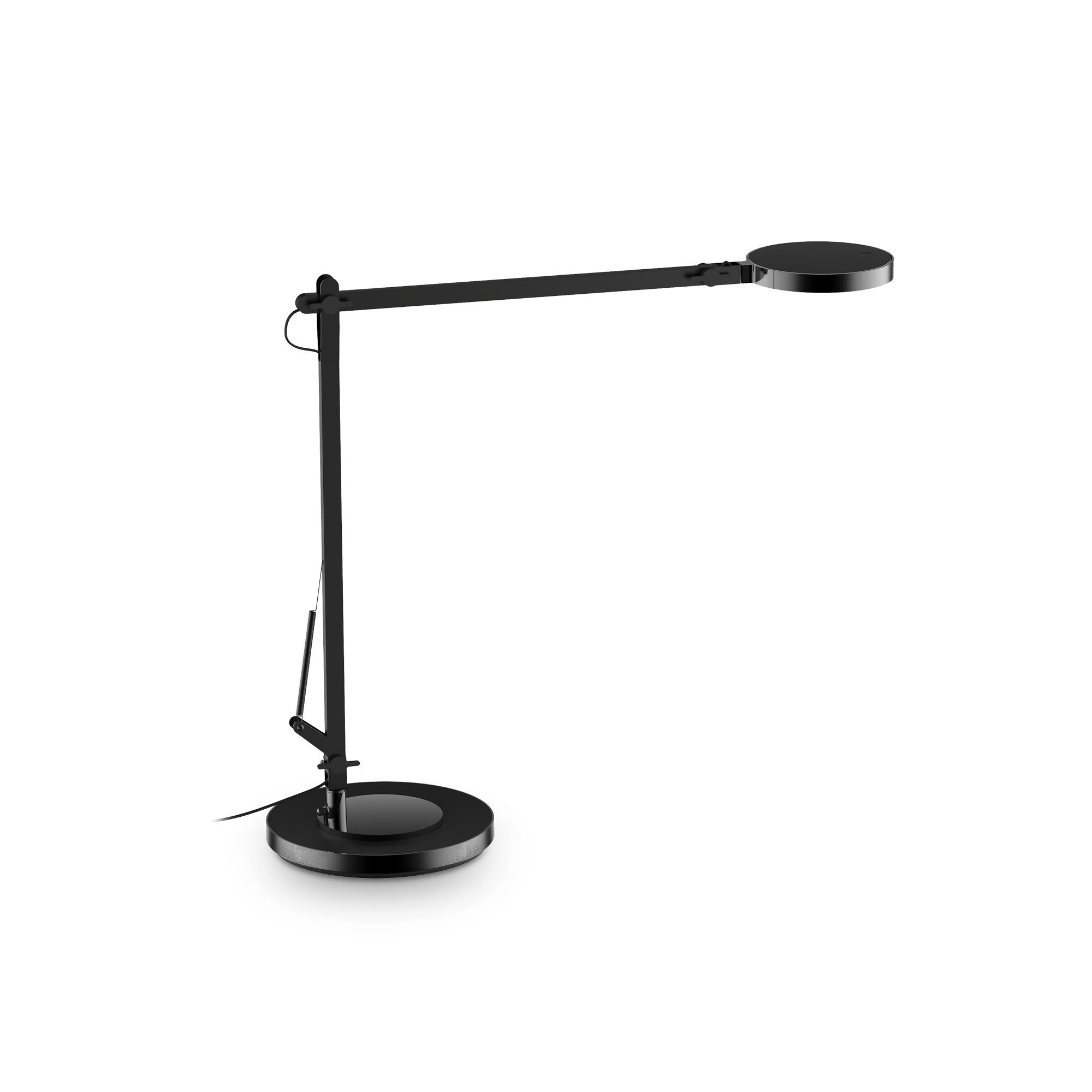 LED НАСТОЛНА ЛАМПА IDEAL LUX 204888 FUTURA TL1 NERO