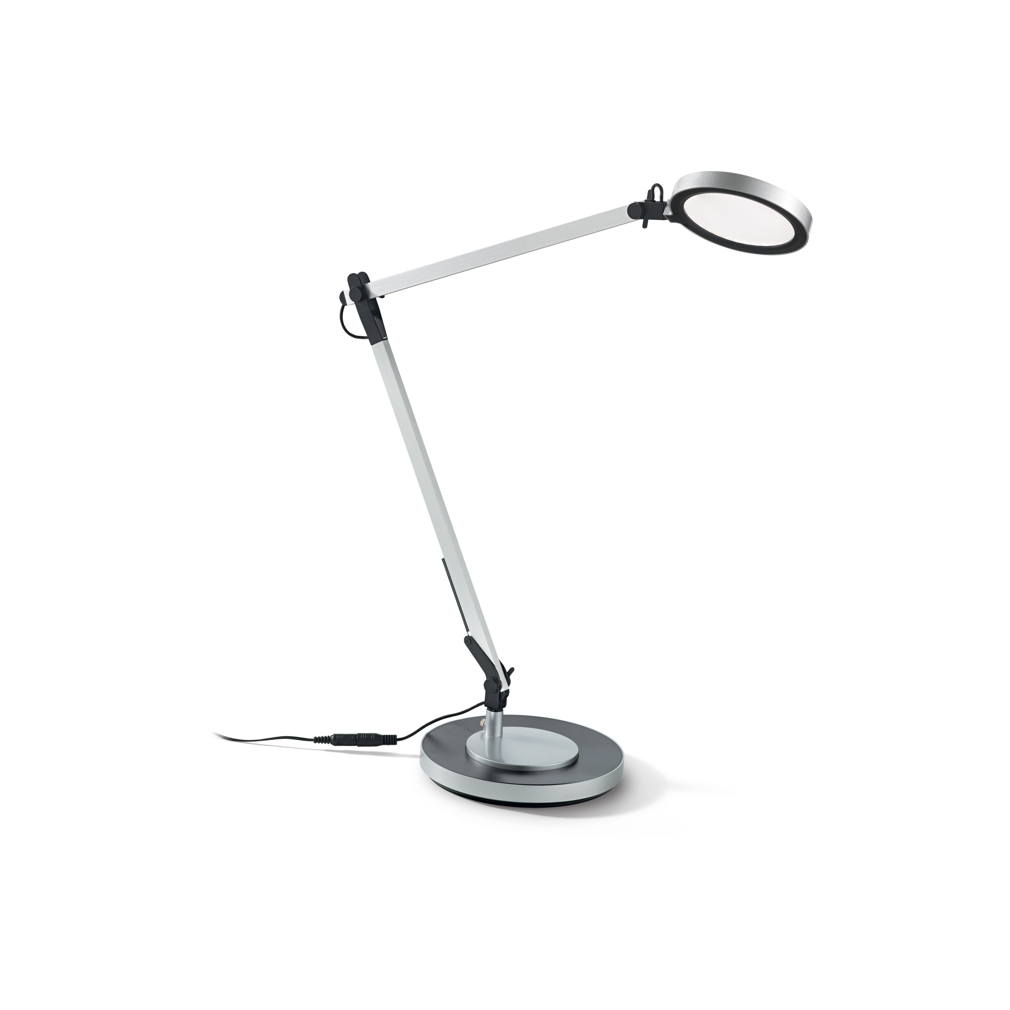 LED НАСТОЛНА ЛАМПА IDEAL LUX 204895 FUTURA TL1 ALLUMINIUM