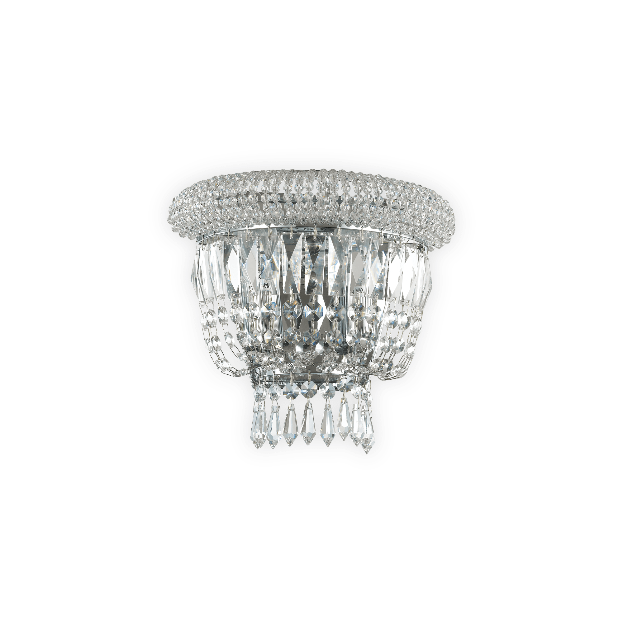 АПЛИК IDEAL LUX 207155 DUBAI AP2 CROMO