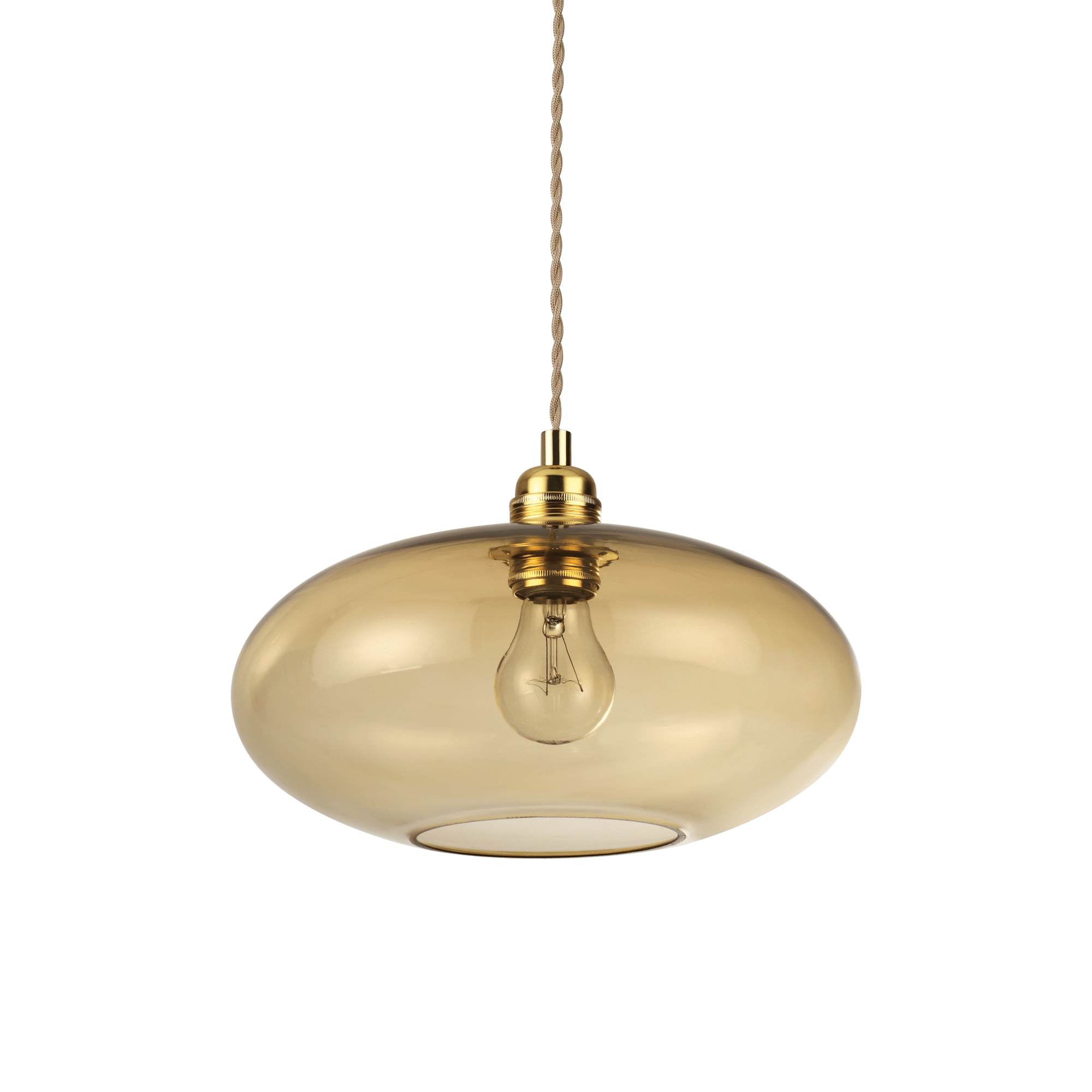 ПЕНДЕЛ IDEAL LUX 207988 BLOB SP1 AMBRA