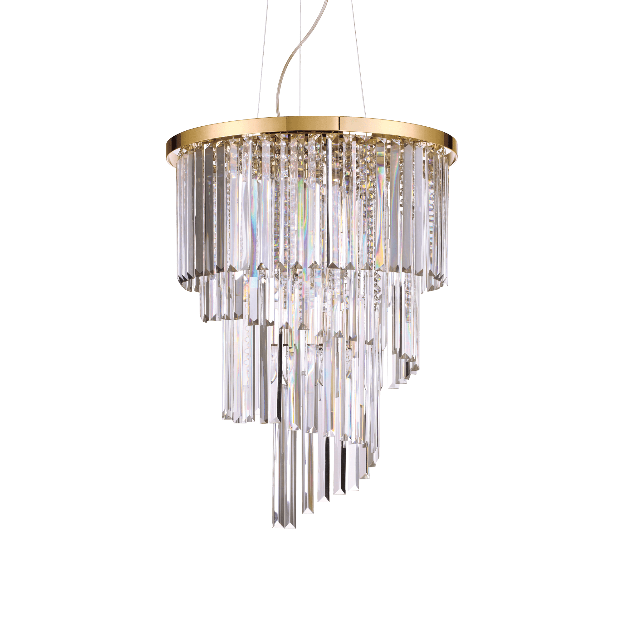 ПЕНДЕЛ IDEAL LUX 213521 CARLTON SP12 ORO