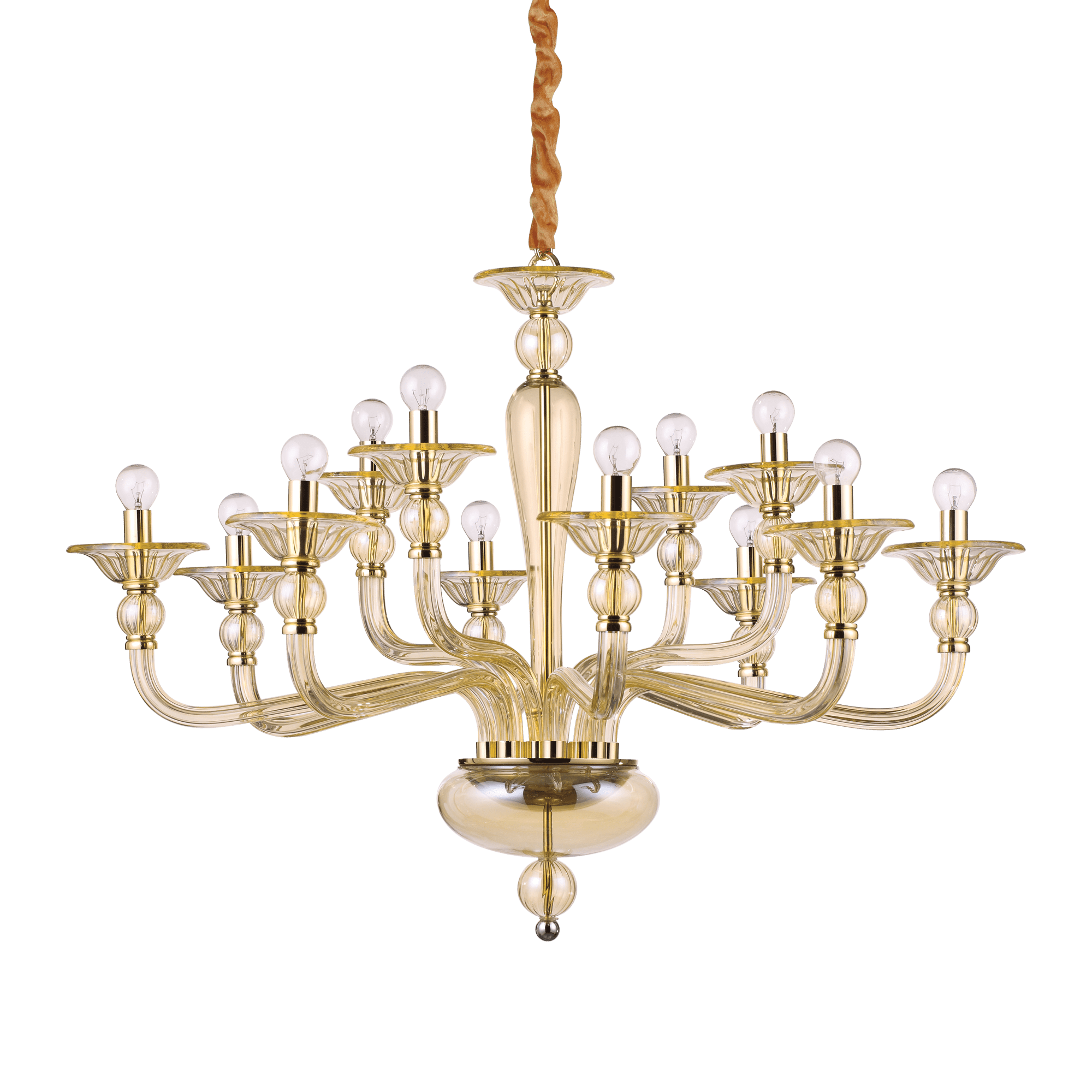 ПОЛИЛЕЙ IDEAL LUX 221373 DANIELI SP12 AMBRA