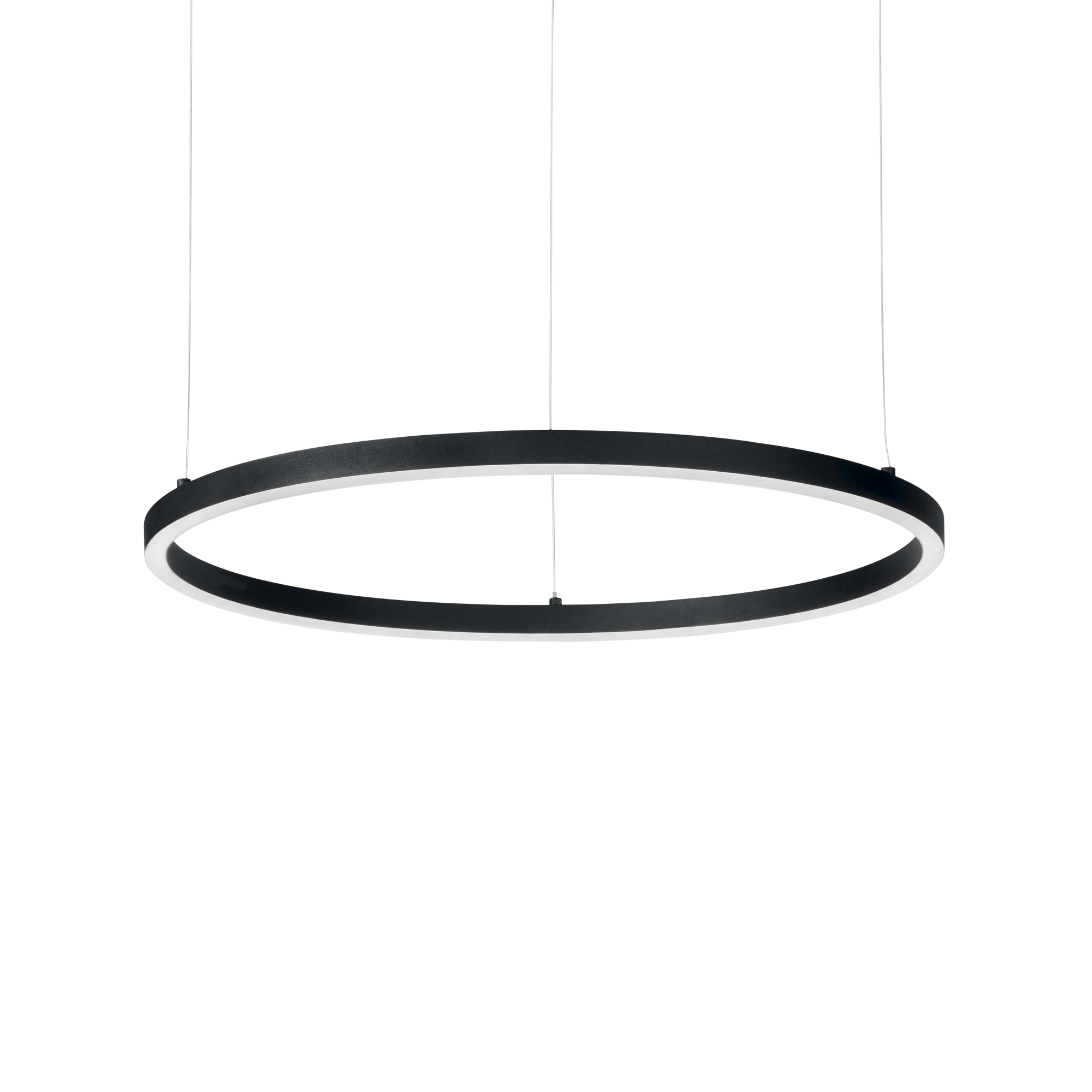 LED ПЕНДЕЛ IDEAL LUX 229508 ORACLE SLIM SP D90 ROUND BK 3000K