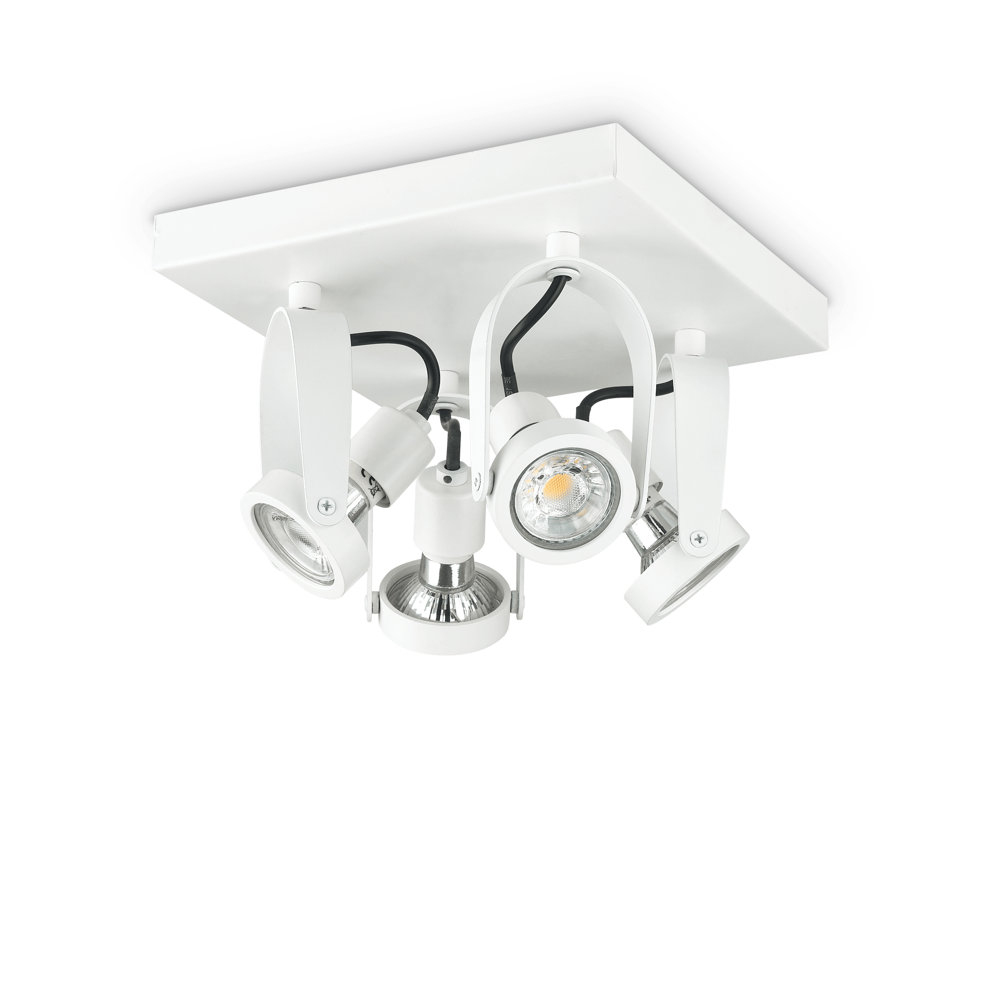 IDEAL LUX GLIM COMPACT PL4 SQUARE BIANCO