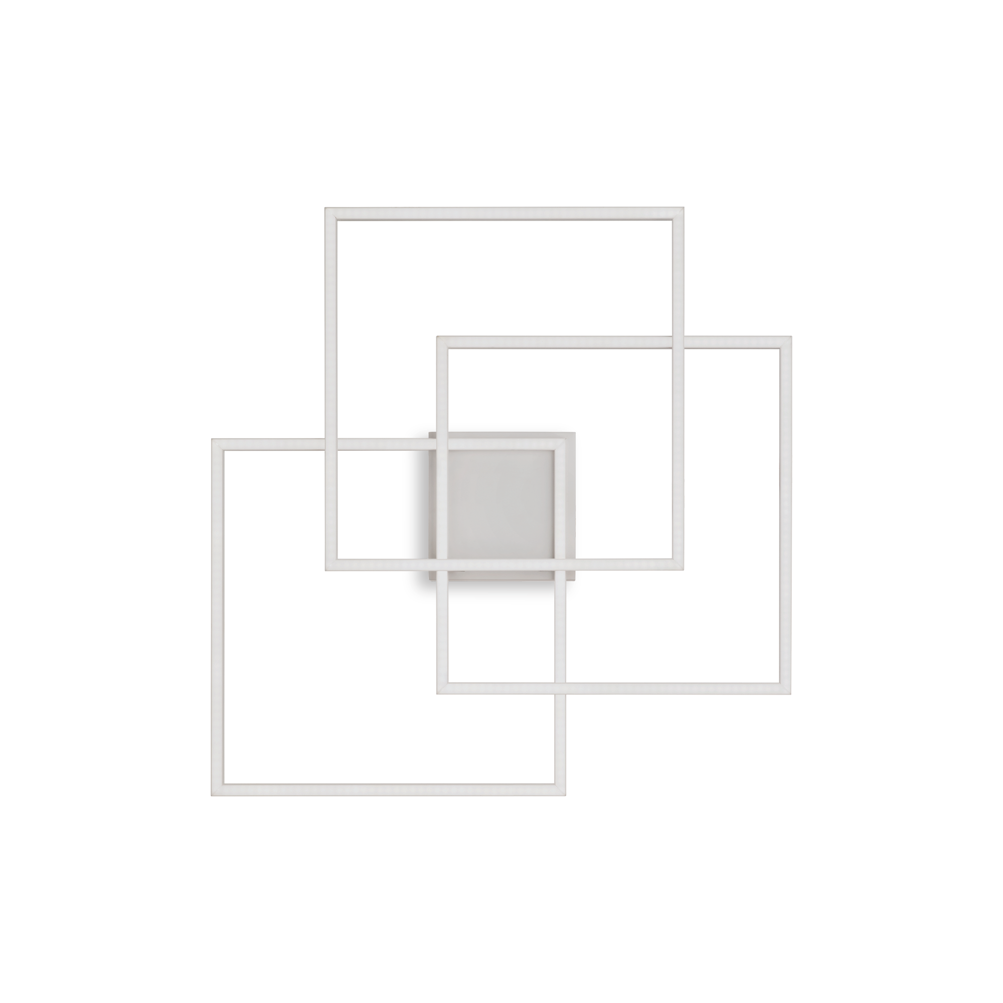 LED ПЛАФОН IDEAL LUX 230702 FRAME PL QUADRATO WHITE