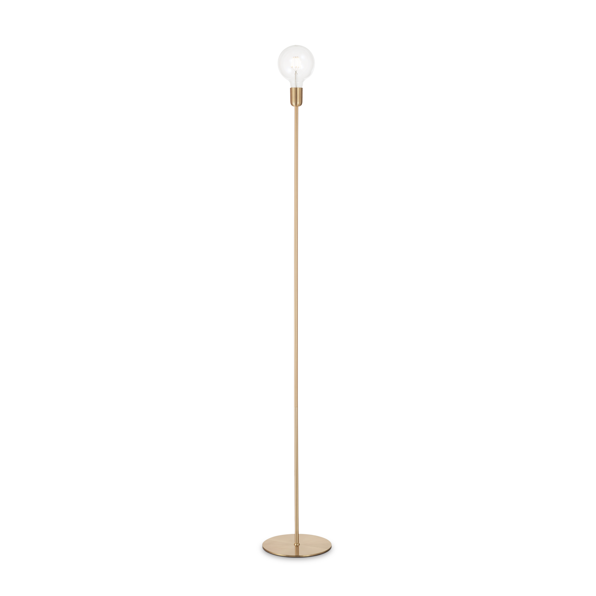 ЛАМПИОН IDEAL LUX 232409 MICROPHONE PT1 OTTONE SATINATO