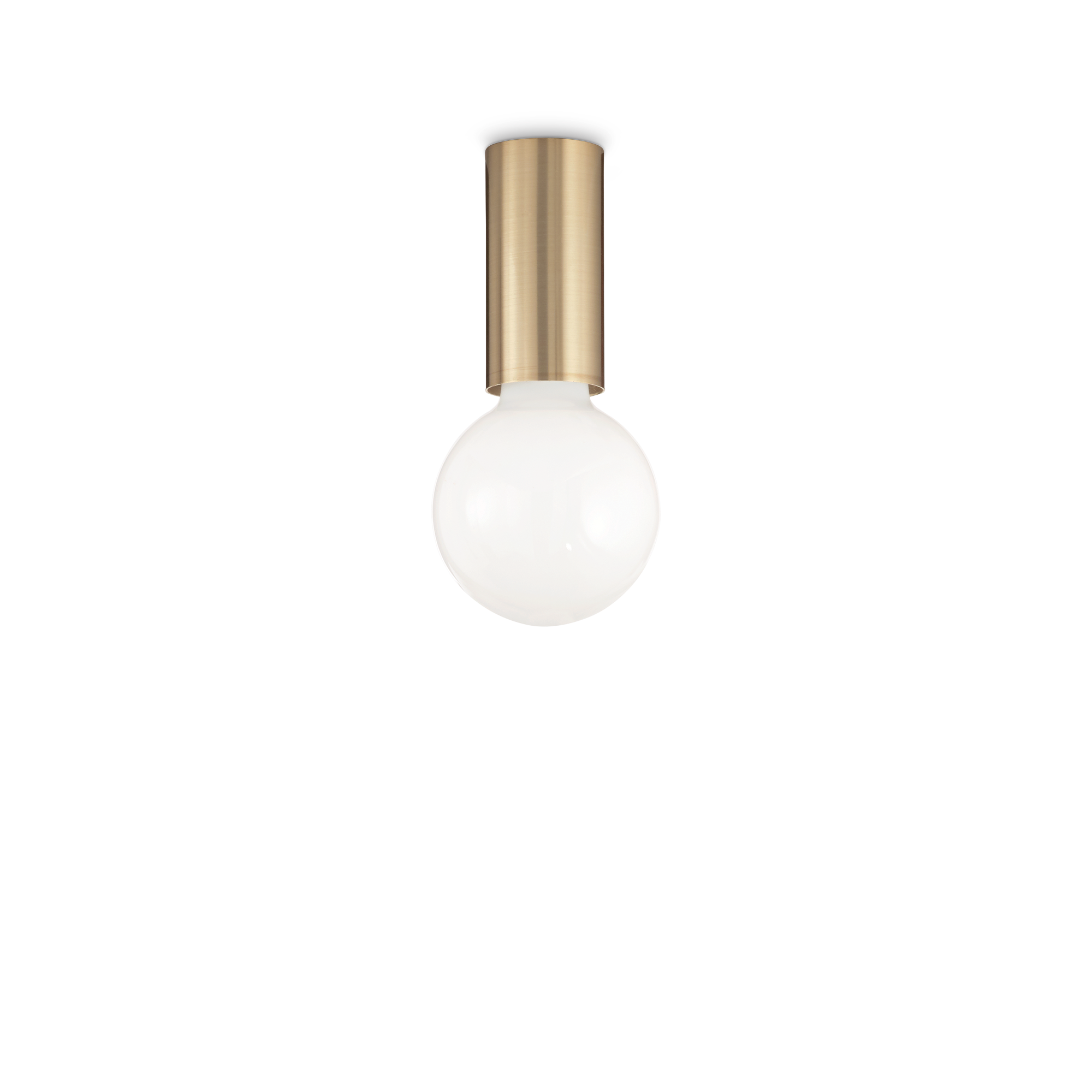 ЛУНА ЗА ВЪНШЕН МОНТАЖ IDEAL LUX 233031 PETIT PL1 OTTONE SATINATO