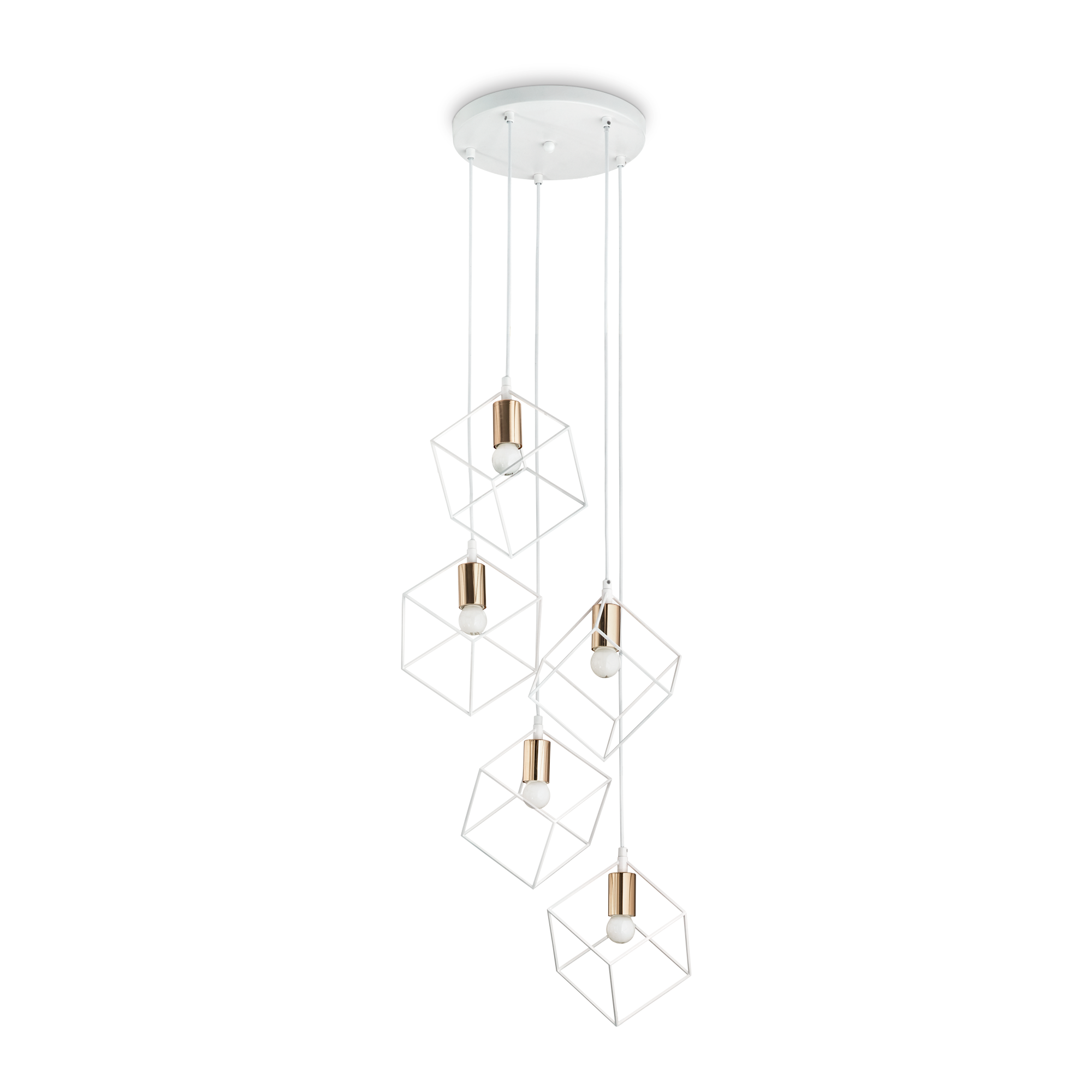 ПЕНДЕЛ IDEAL LUX 237671 ICE SP5 BIANCO