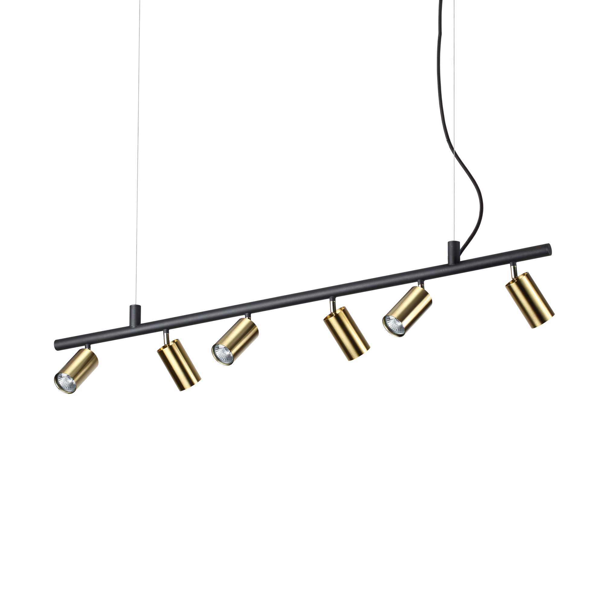 ПЕНДЕЛ IDEAL LUX 244648 DYNAMITE SP6 BRASS
