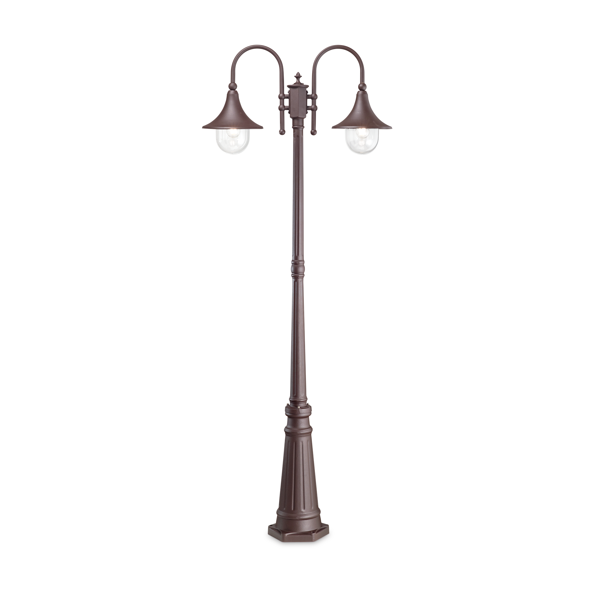 ГРАДИНСКИ СТЪЛБ IDEAL LUX 246840 CIMA PT2 COFFEE