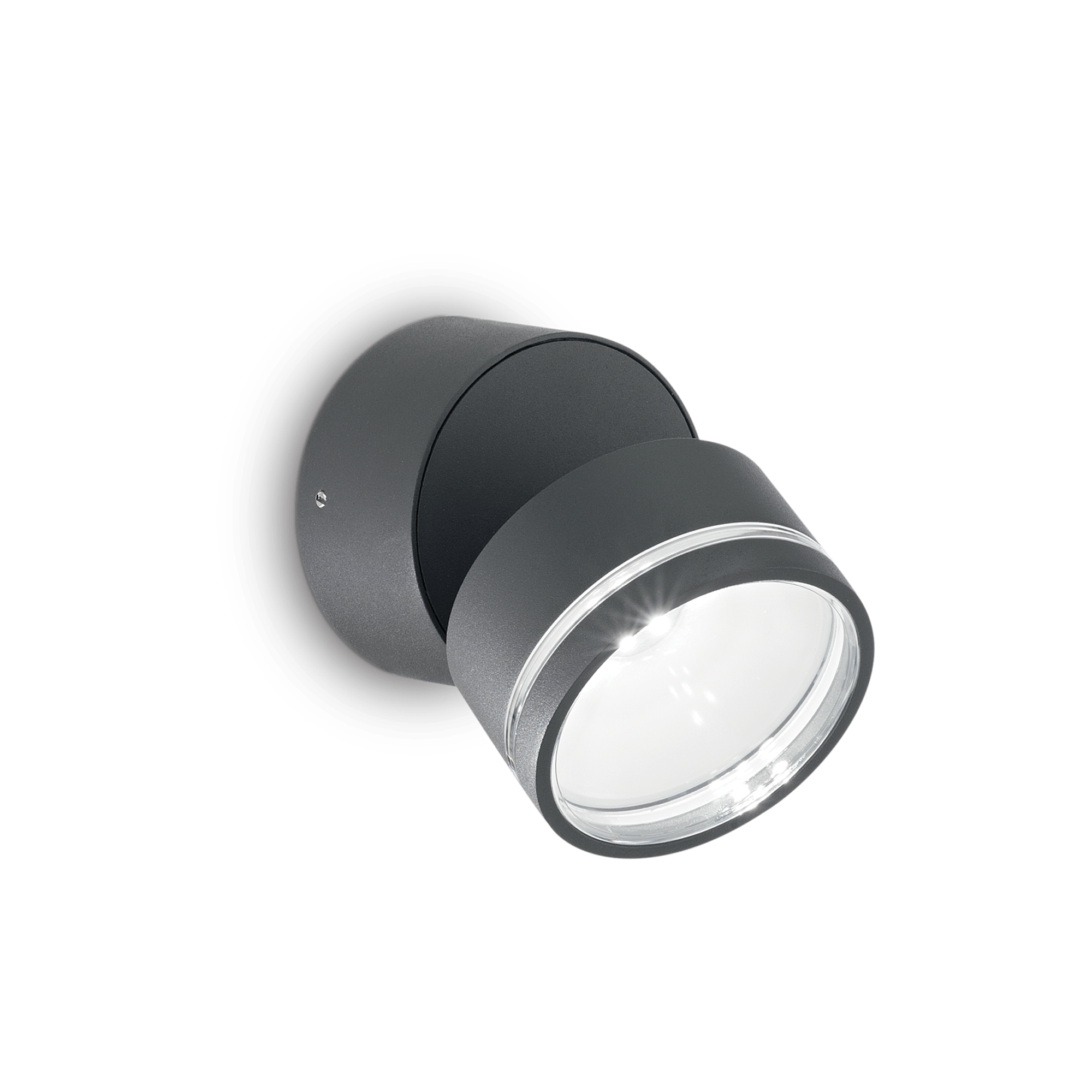 IDEAL LUX OMEGA AP ROUND ANTRACITE 3000K