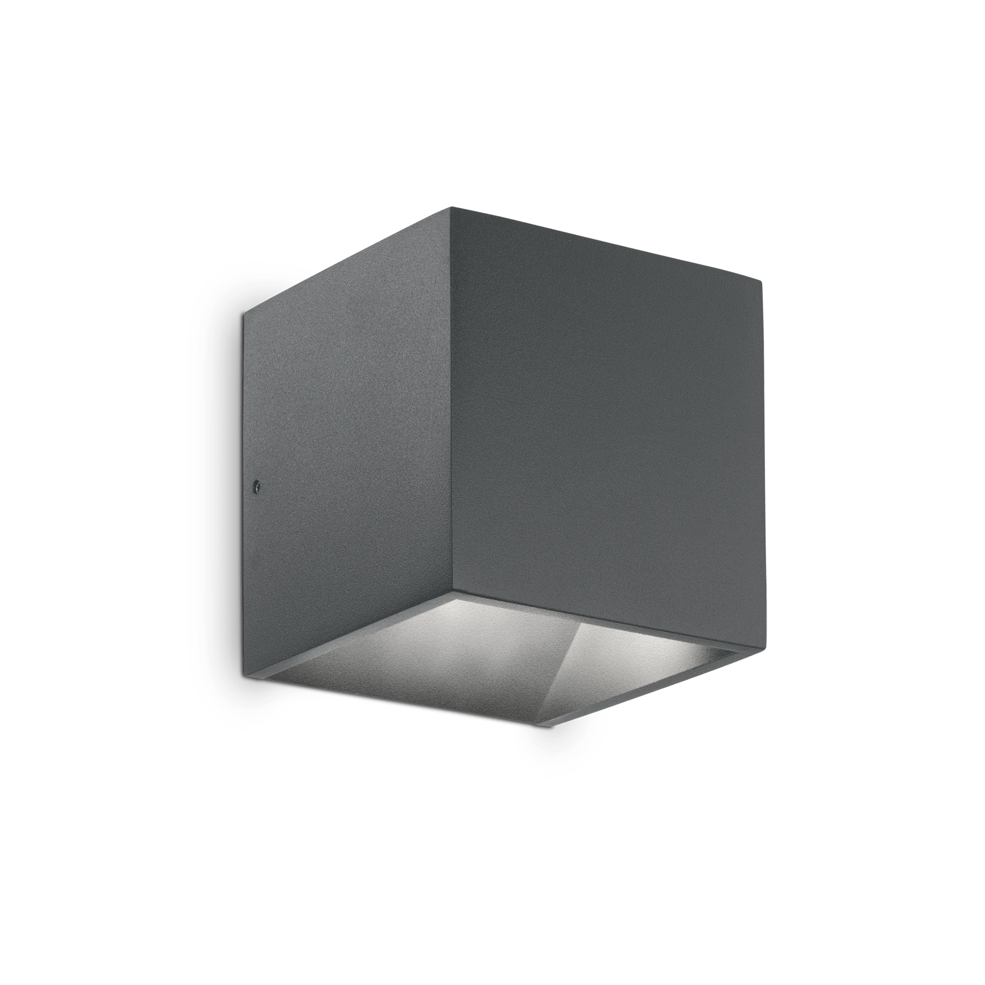 LED ФАСАДЕН АПЛИК IDEAL LUX 247083 RUBIK AP1 D10 ANTRACITE 3000K