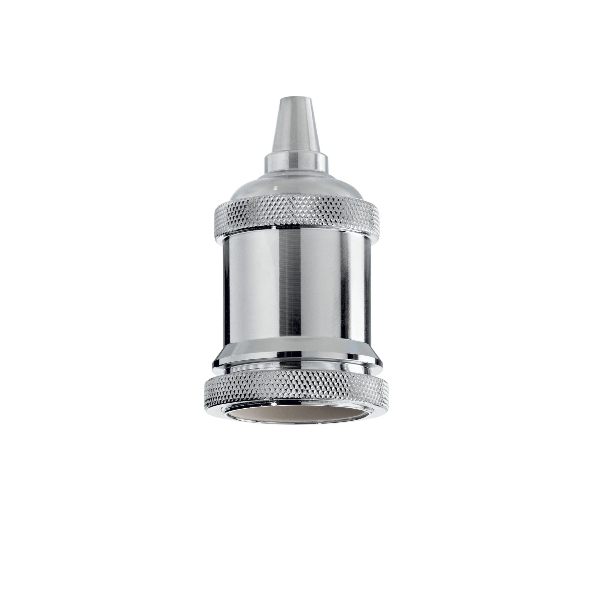 IDEAL LUX PORTALAMPADA E27 GHIERA CROMO