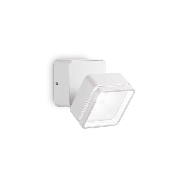 LED ФАСАДЕН АПЛИК IDEAL LUX 285528 OMEGA AP SQUARE BIANCO 4000K