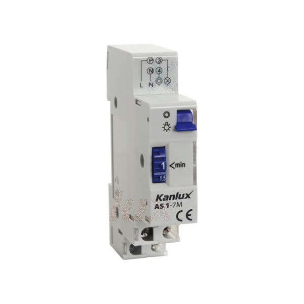 KANLUX СТЪЛБИЩЕН АВТОМАТ ЗА ШИНА TH35 AS 1-7M