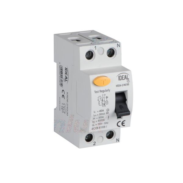 KANLUX ДЕФЕКТНОТОКОВА ЗАЩИТА, 2P KRD6-2