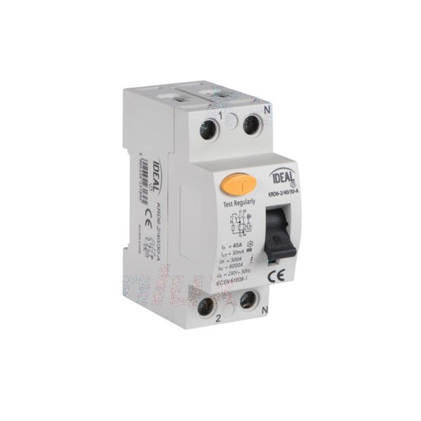 KANLUX ДЕФЕКТНОТОКОВА ЗАЩИТА, 2P KRD6-2