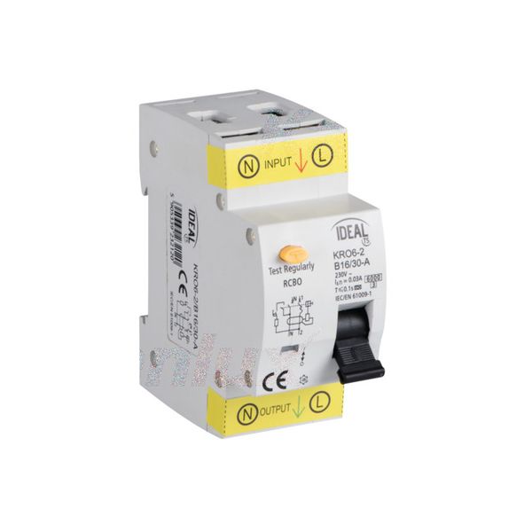 KANLUX ДЕФЕКТНОТОКОВА ЗАЩИТА, С ТОКОВА ЗАЩИТА, 6KA, 2P KRO6