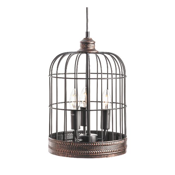 ACA LIGHTING NETTO HAND METAL 3XE14 ACA-KS1377P3BK