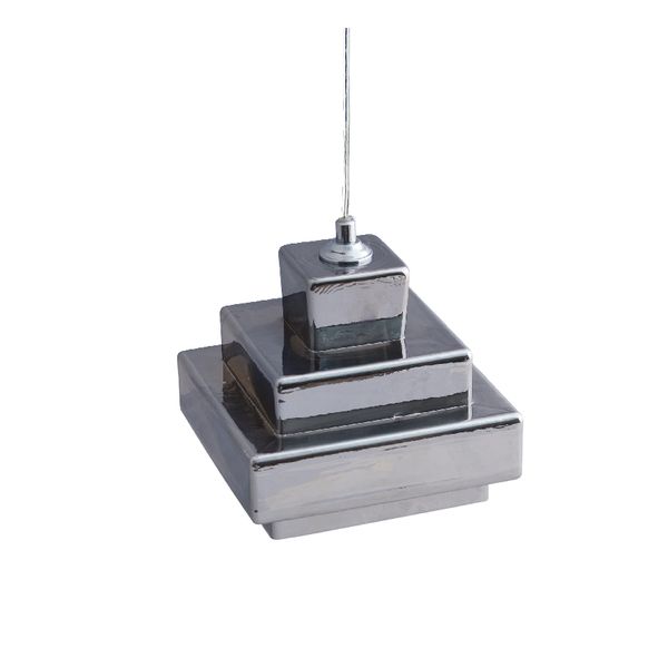 ACA LIGHTING NETTO HANGING GLASS GRAY Φ17CM 1XG9 ACA-KS1434P161CH